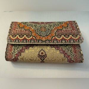 Elegant Tapestry Clutch